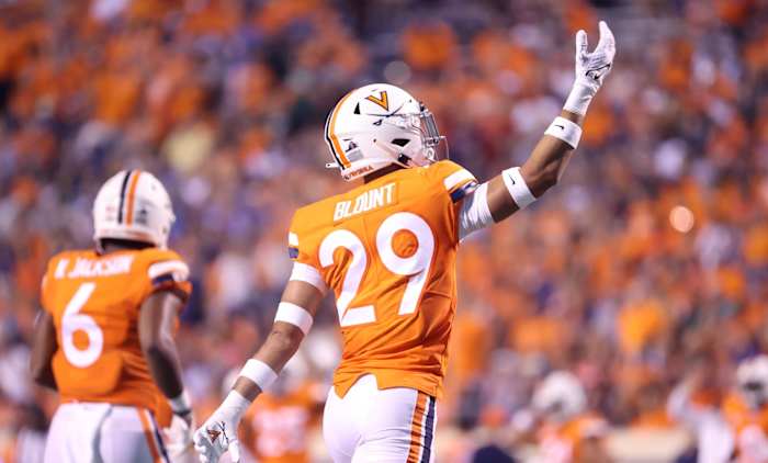 Joey Blount, Virginia Cavaliers football